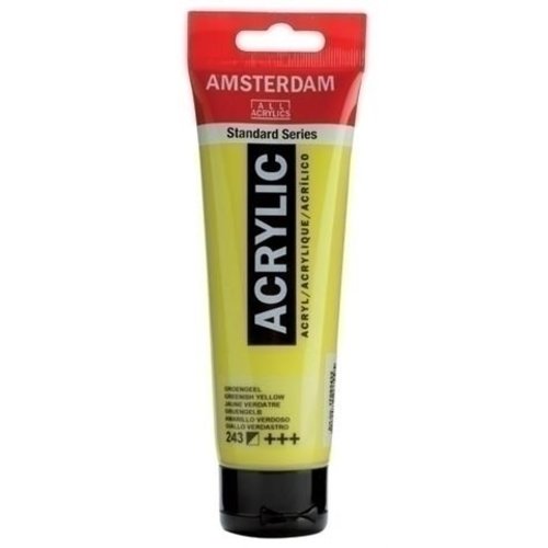 Talens  Amsterdam Acrylverf 120 ml nr 243 Groengeel