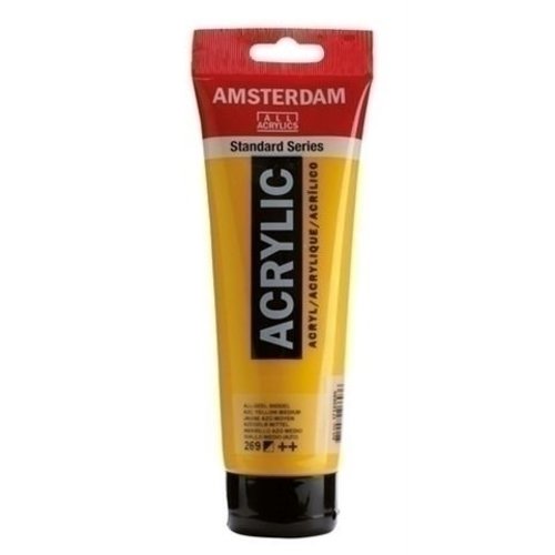 Talens  Amsterdam acrylverf 120 ml nr 269 azogeel middel