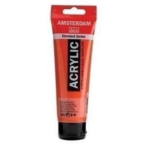 Talens  Amsterdam Acrylverf 120 ml nr 398 Naftolrood Licht