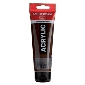 Talens  Amsterdam Acrylverf 120 ml nr 409 Omber Gebrand