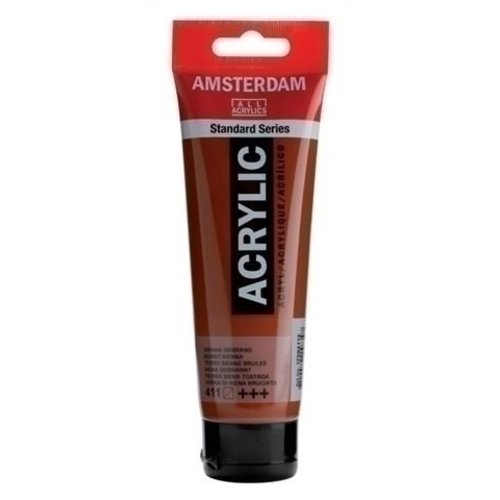 Talens  Amsterdam Acrylverf 120 ml nr 411 Sienna Gebrand