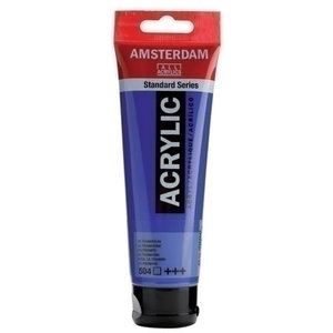 Amsterdam Amsterdam Acrylverf 120 ml nr 504 Ultramarijn Amsterdam Amsterdam Acrylverf 120 ml nr 504 Ultramarijn