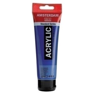 Amsterdam Amsterdam Acrylverf 120 ml nr 570 Phtaloblauw Amsterdam Amsterdam Acrylverf 120 ml nr 570 Phtaloblauw