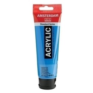 Amsterdam Amsterdam Acrylverf 120 ml nr 572 Primaircyaan Amsterdam Amsterdam Acrylverf 120 ml nr 572 Primaircyaan