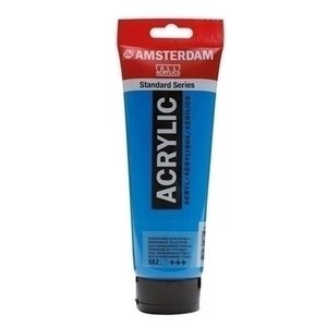 Amsterdam Amsterdam acrylverf 120 ml nr 582 mangaanblauw Amsterdam Amsterdam acrylverf 120 ml nr 582 mangaanblauw