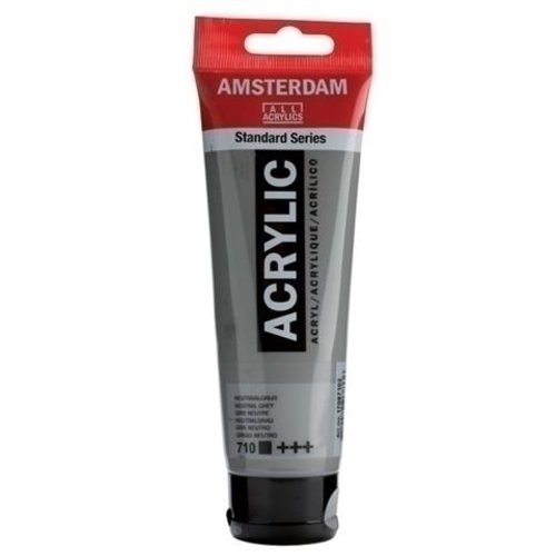 Talens  Amsterdam Acrylverf 120 ml nr 710 Neutraalgrijs