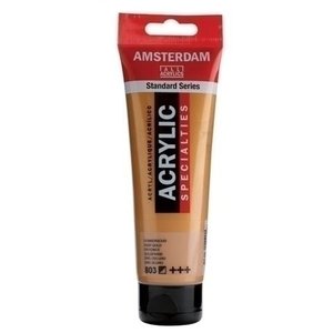 Amsterdam Amsterdam Acrylverf 120 ml nr 803 Donkergoud Amsterdam Amsterdam Acrylverf 120 ml nr 803 Donkergoud