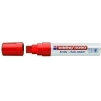 Edding krijtmarker 4090 Rood 002 4-15 mm