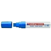 Edding krijtmarker 4090 Blauw 003 4-15 mm