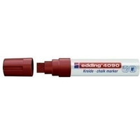 Edding krijtmarker 4090 Bruin 007 4-15 mm