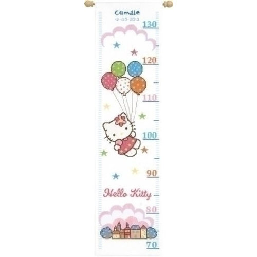 Vervaco Borduren groeimeter Hello Kitty 0148210