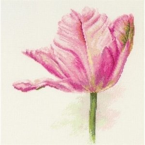 Alisa Alisa borduurpakket Tulips Light Pink S2-42