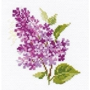 Alisa Alisa borduurpakket Sprig of lilac al-00-138