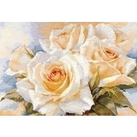 Alisa borduurpakket White Roses 02-032