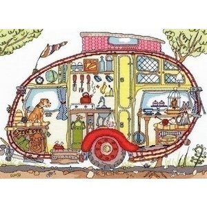 Bothy Threads Bothy Threads Cut Thru Vintage Caravan XCT21