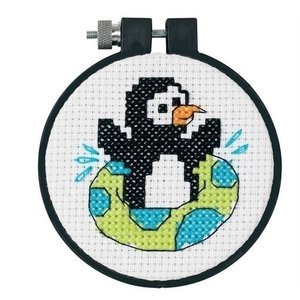 Dimensions Dimensions borduurpakket Playful Penguin 0174339