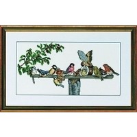Eva Rosenstand borduurpakket Vogels 14-076