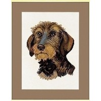 Eva Rosenstand borduurpakket Teckel 12 908