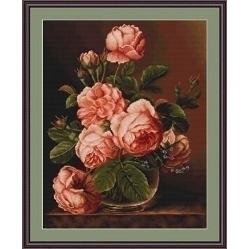 Luca S Luca S Vase of Roses B488