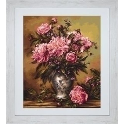 Luca S Luca S Vase of Peonies B543