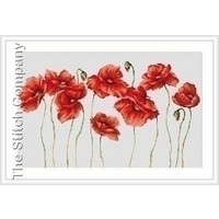 Luca s borduurpakket Poppies B2223