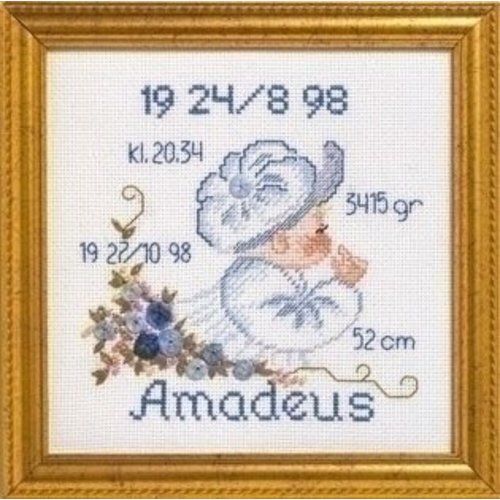 Permin Permin borduurpakket geboorte Amadeus 12 9704