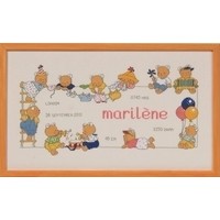 Borduurpakket Bobbi Happy Friends Marilene 92 2150