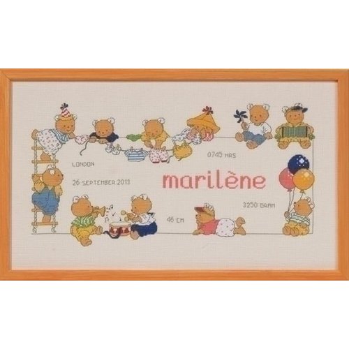 Permin Borduurpakket Bobbi Happy Friends Marilene 92 2150