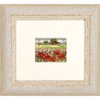Permin borduurpakket veld met klaprozen 13 2350