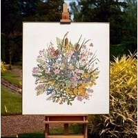 Permin borduurpakket Veldbloemen 70-7300