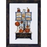 Permin borduurpakket Kitchen Range Black 12-2141