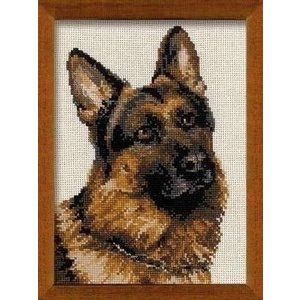 Riolis Riolis borduurpakket German Shepard 1068