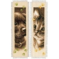 Bladwijzers Hond en poes set van 2 0155362