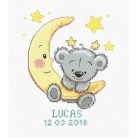Luca S Geboortetegel Beertje op Maan SB1146
