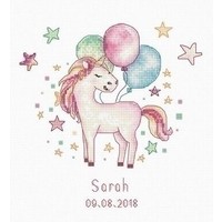 Luca S borduurpakket geboorte Unicorn b1149