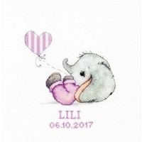 Luca S geboortetegel Baby Girl ls-b1133