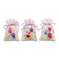 Vervaco Kruidenzakje Viooltjes 3 stuks 0169374