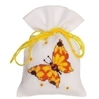 Vervaco kruidenzakje Gele vlinder 0146851