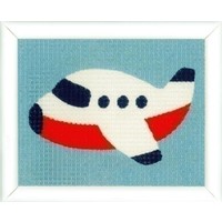 Vervaco borduurpakket Vliegtuig 0150013