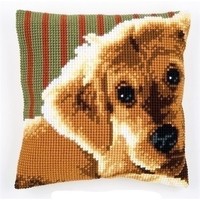 Vervaco kruissteekkussen Lieve pup 0158555