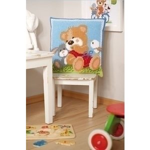 Vervaco Vervaco Kruissteekkussen Lieve Knuffels 0156414 Vervaco Vervaco Kruissteekkussen Lieve Knuffels 0156414