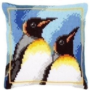 Vervaco Kruissteekkussen Pinguins 0147725