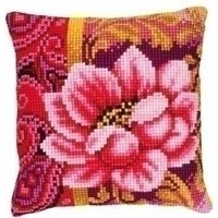 Vervaco borduurkussen rozen PN0008498