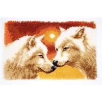 Smyrna knoopkit Wolven en zonsondergang 0156064