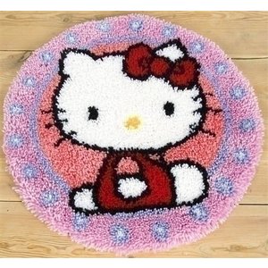 Vervaco Vervaco smyrma knooptapijt Hello Kitty 0147570