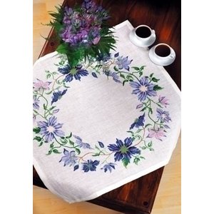 Eva Rosenstand Eva Rosenstand tafelkleed Blue clematis 93-258