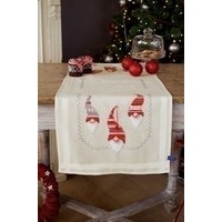 Vervaco tafelloper Kerstkaboutertjes 0155966