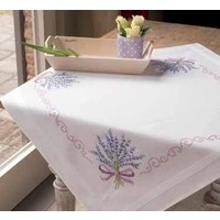 Borduren tafelkleed Lavendel 0013208