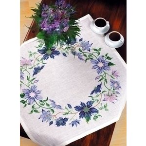 Eva Rosenstand Eva Rosenstand Tafelkleed Blauwe Clematis 43-258