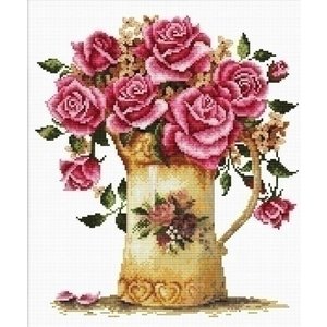 Needleart Needleart Antique Flower Vase 440.092